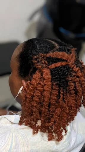 Professional hair treatment at Kigali salon