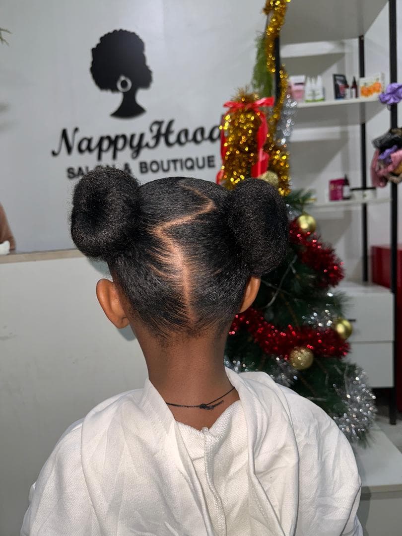 Children protective hairstyle