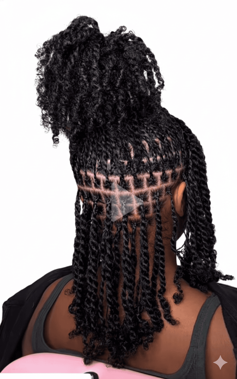 Twist with extension style